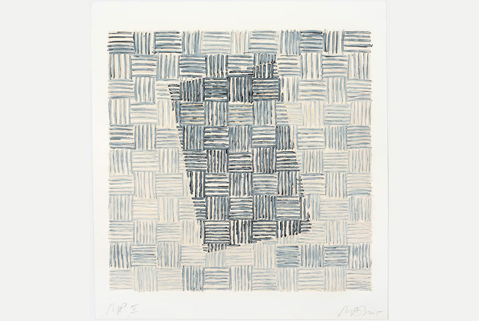 McArthur Binion Visual: Ear Paper: Work, exhibition at Xavier Hufkens