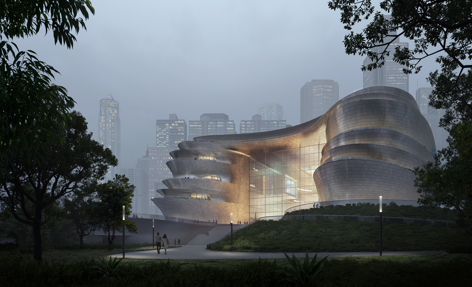 معماران Zaha Hadid از موزه علوم و فناوری جدید شنژن رونمایی کردند
