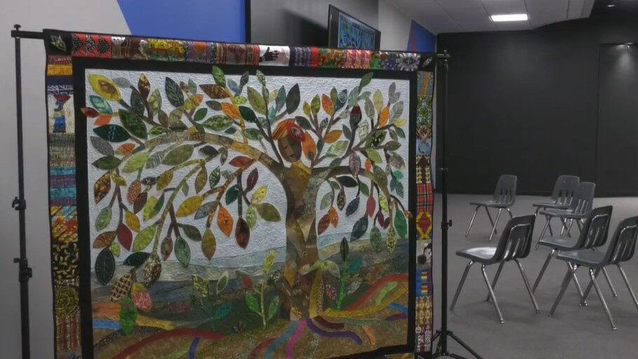 رونمایی از آثار هنری برای مادربزرگهای در معرض ایدز در آفریقا