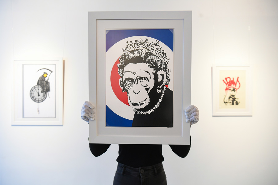 Banksy Works Seized by Police in Wales as Part of Criminal investigation