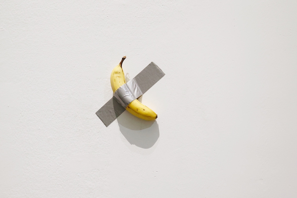 Student Who Ate Famed Banana Sculpture Speaks: "I`m Not Familiar with Cattelan`s Work"