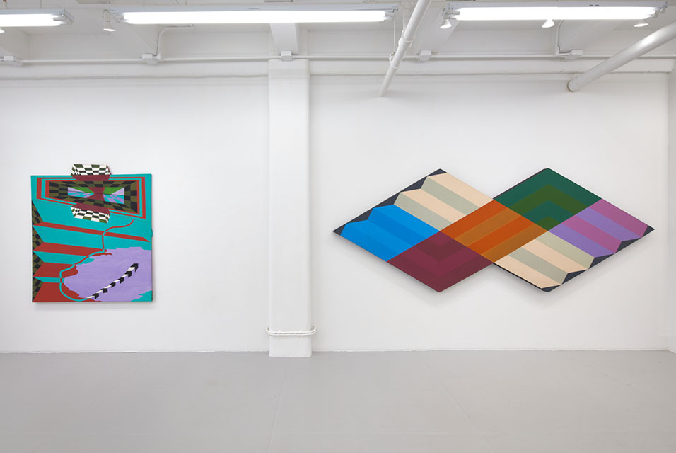 David Richard Gallery opens an exhibition of paintings 1963-1965 by Ronald Davis