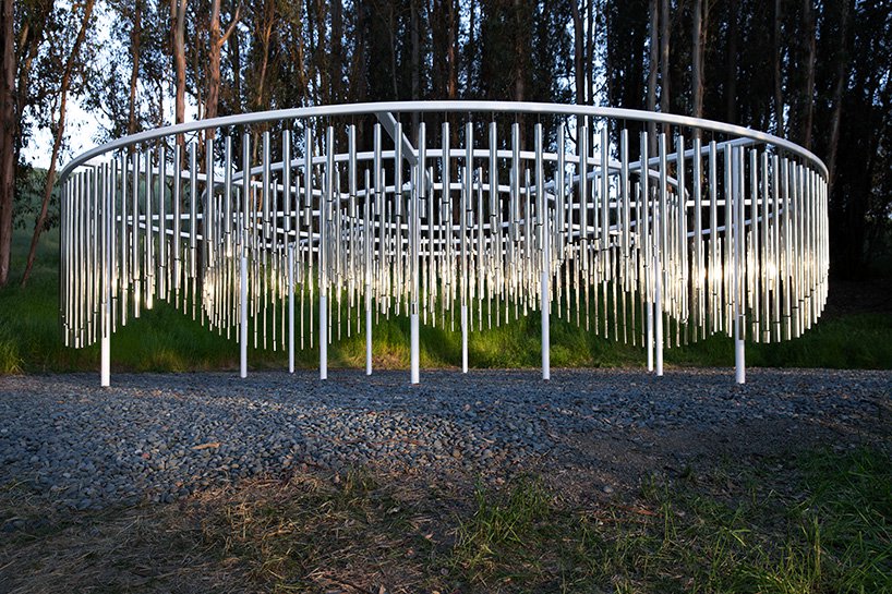 doug aitkens large-scale sound artwork is activated by the sonoma landscape