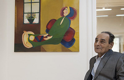 حسن قائمی نقاش خود آموخته در ۸۳ سالگی درگذشت