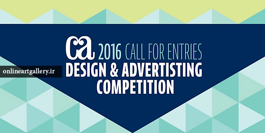 فراخوان رقابت هنری CA 2016 Design & Advertising