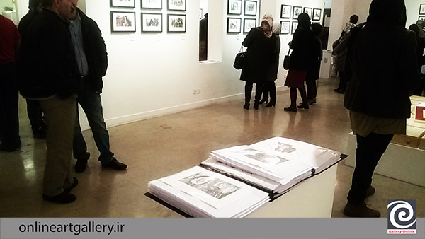 گزارش تصویری نمایشگاه چاپ دستی در گالری لاله