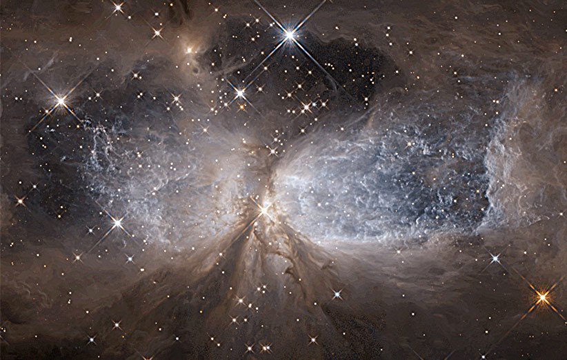 تصویر نجومی روز ناسا (۲۷ بهمن ۹۴): زایشگاه ستاره‌ای S106