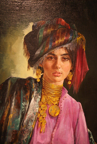 یادی از خالق تابلوی معروف «دختر کُرد»