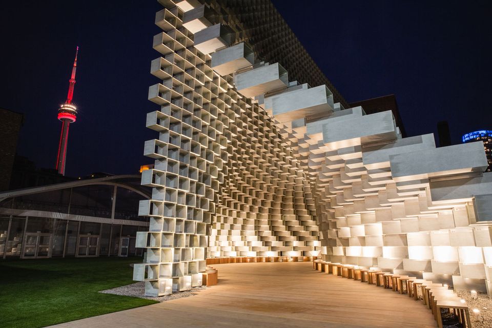 Bjarke Ingels 2016 Serpentine Pavilion pops-up in Toronto