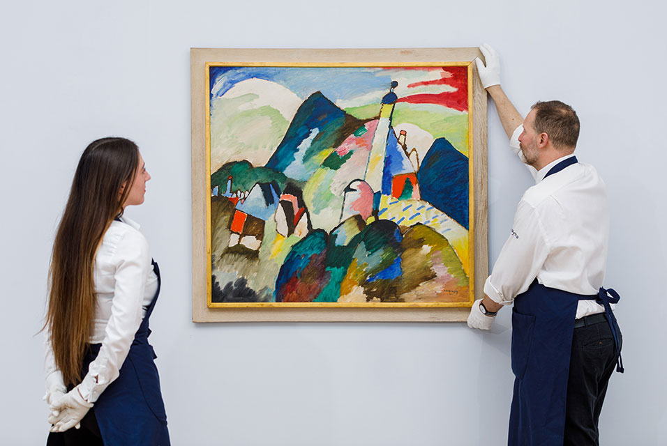 Kandinsky painting sells for $44.9 million at auction