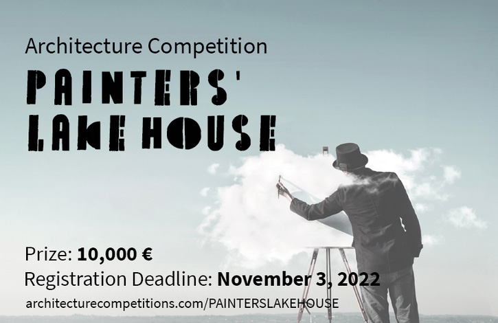فراخوان رقابت طراحی معماری اقامتگاه Painters` Lake House