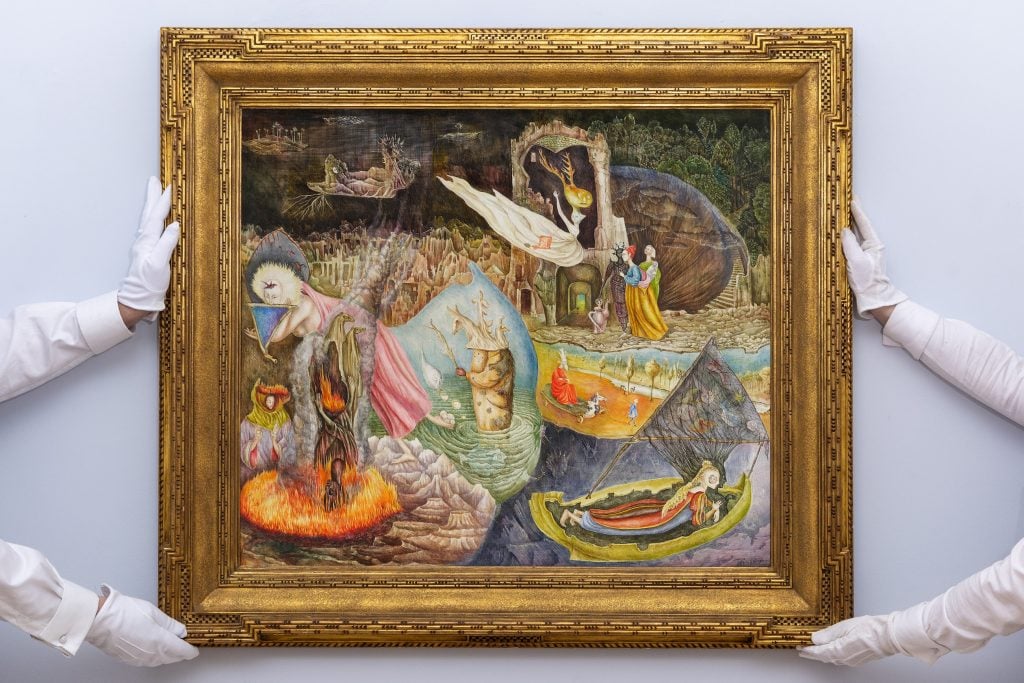 Surrealist Fantasy Sets $28.5 Million Record for Leonora Carrington at Sotheby`s