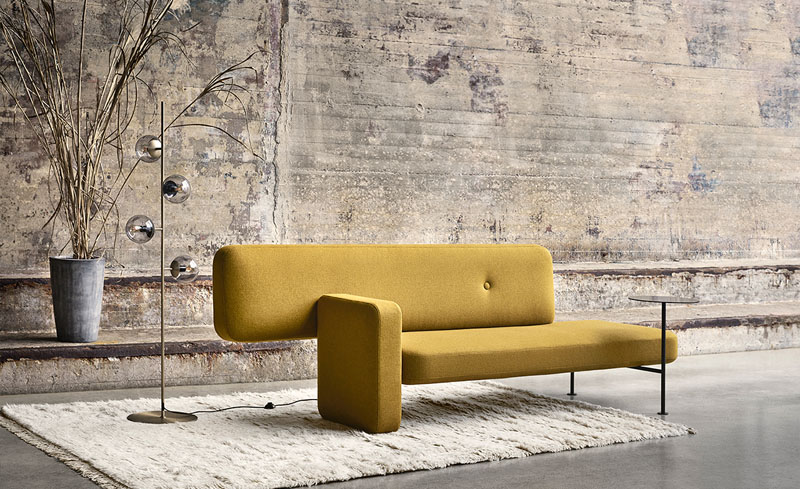 The Design Of The Pebble Sofa Was Inspired By Rocks Found In Nature