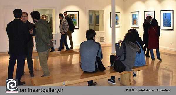 گزارش تصویری شماره 1 چهارمین کارنمای پژوهشی اعضای زیر چهل سال انجمن هنرمندان نقاش ایران