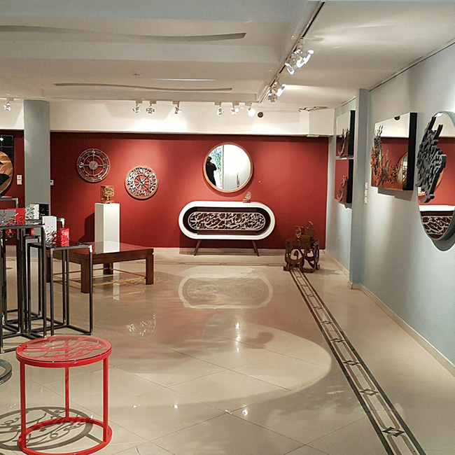 نخستین نمایشگاه حجم های کاربردی گروه هنری نماد در گالری شکوه تمدید شد/ گزارش تصویری