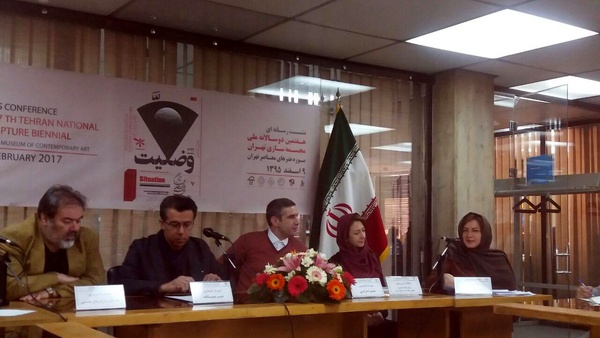 نادری‌پور در نشست خبری هفتمین بی‌ینال مجسمه‌سازی عنوان کرد: بی‌ینال مجسمه‌سازی حق انجمن است نه یک امتیاز