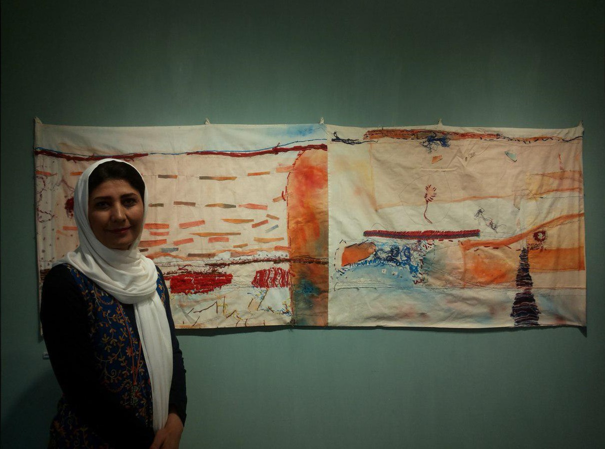 نگاهی به آثار مرحومه سهیلا شولی هنرمند خوزستانی