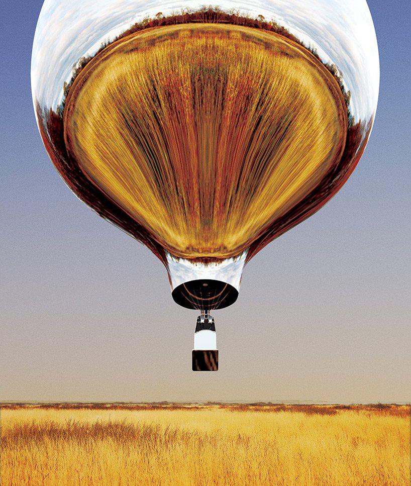 doug aitken is sending a mirror-surfaced hot air balloon across massachusetts