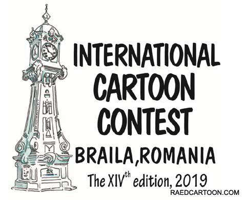 International cartoon contest Braila, Romania, 2019