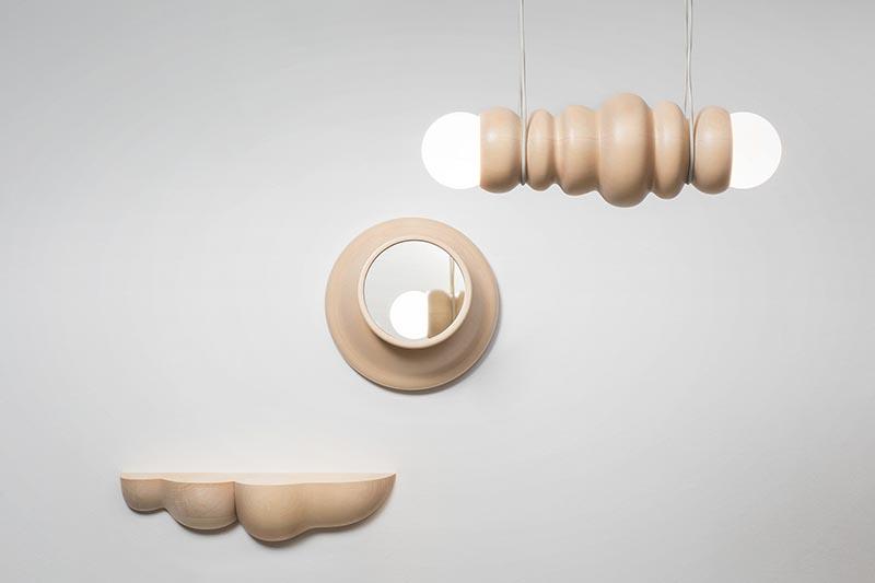 Bulbous Is A Modern Take On Wood Turned Design