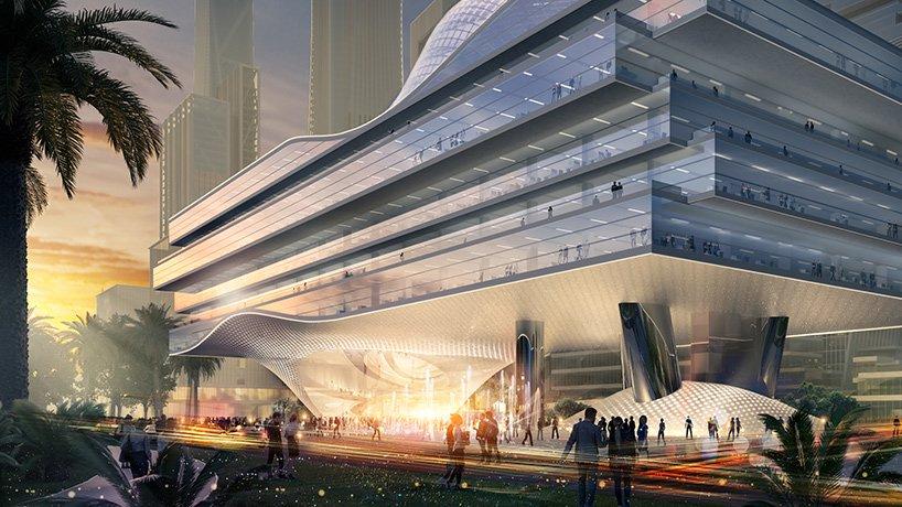 büro ole scheeren reveals the shenzhen wave, a flexible archetype for the future workplace