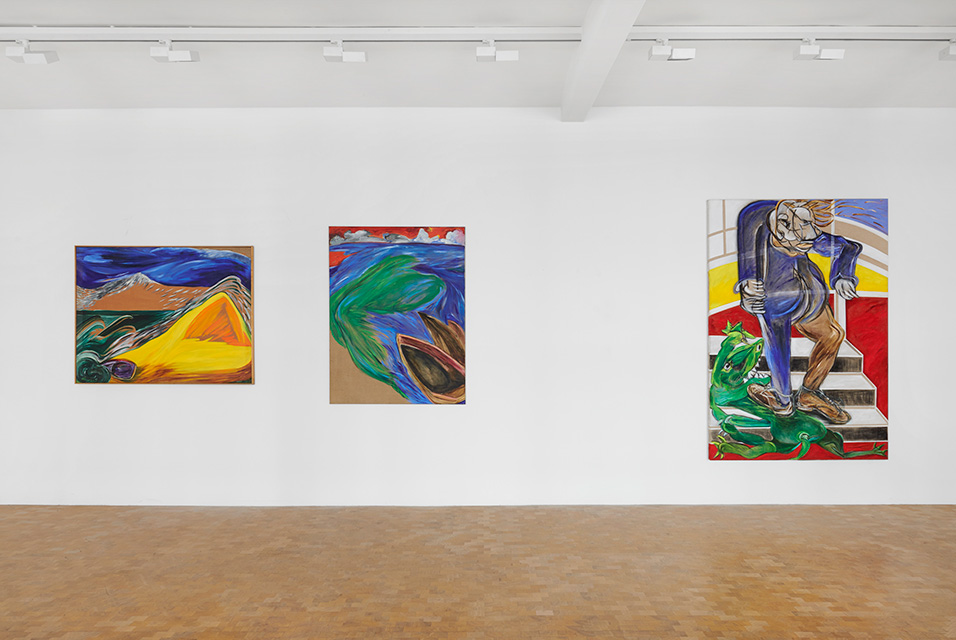 Jacqueline de Jongs first solo exhibition in the UK on view at Pippy Houldsworth Gallery