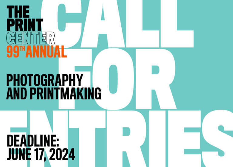 The Print Center 99th Annual International Competition
