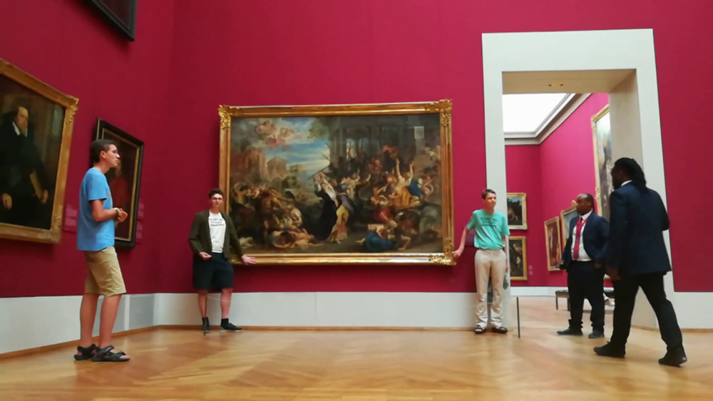 Climate Activists Who Glued Themselves to Rubens Masterpiece Face Legal Action