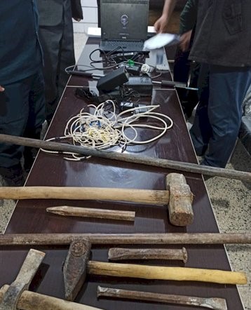 ۶ حفار غیرمجاز در سوادکوه شمالی دستگیر شدند