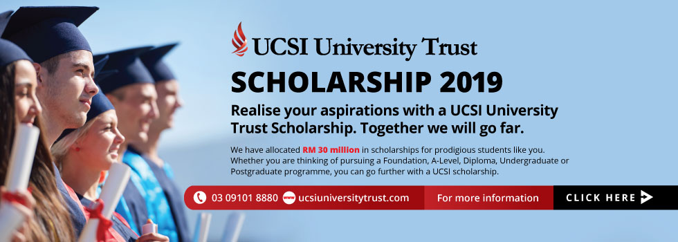 UCSI University Trust Scholarships