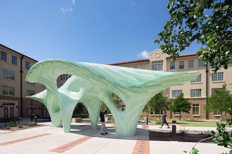 Texas Tech University Has A New Public Sculpture By Marc Fornes
