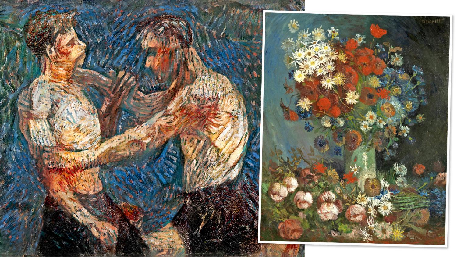 AI reveals Van Gogh’s hidden wrestlers among the flowers