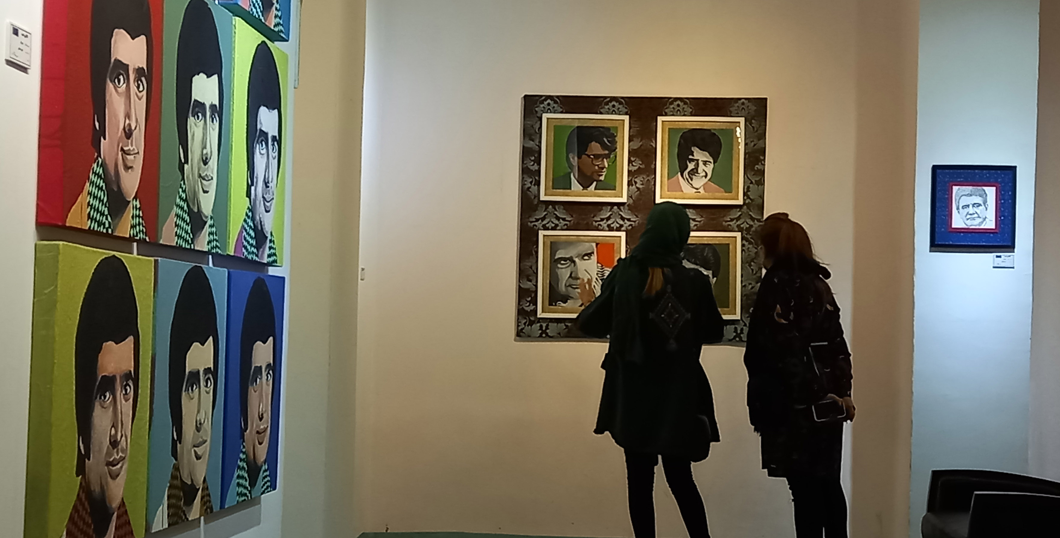 گزارش تصویری نمایشگاه "مهرگان" در گالری امید