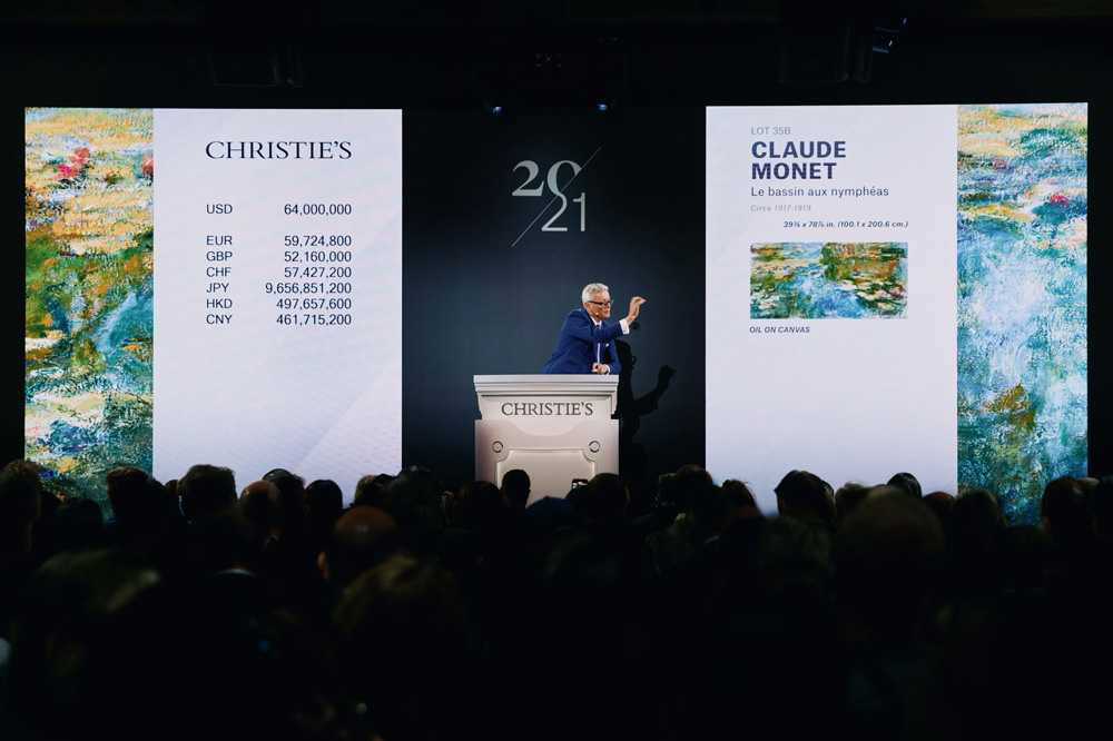 Christie`s Robust 20th Century Sale Nets $640.8 M., with Six Auction Records