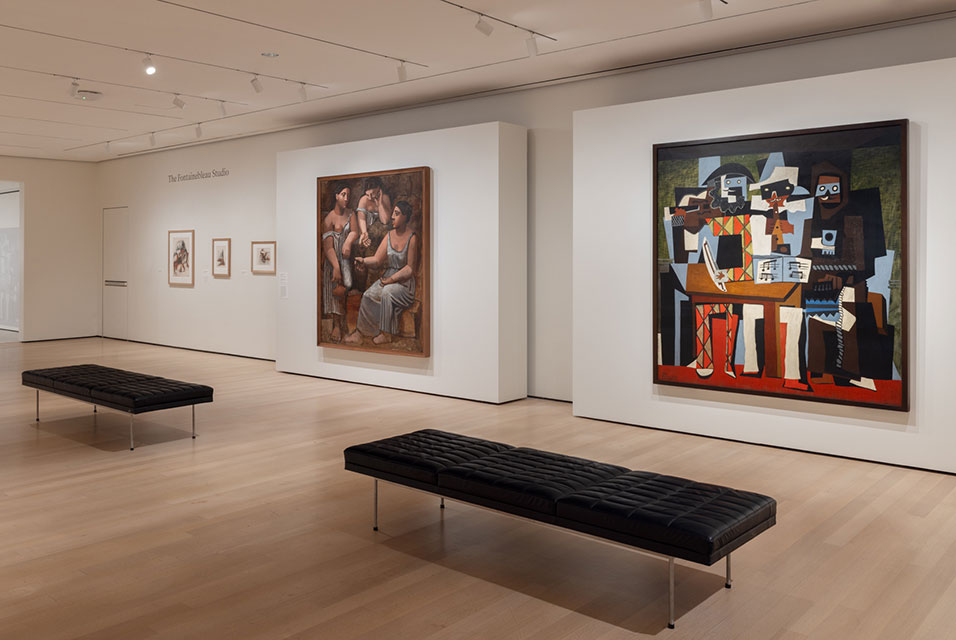 Exhibition at MoMA examines three months of Picasso`s work in Fontainebleau
