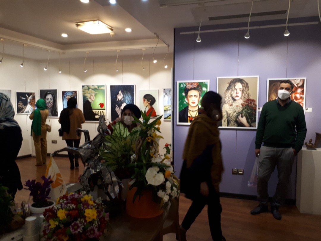 گزارش تصویری چهارمین نمایشگاه گروهی هنرجویان شبنم رازی شریف